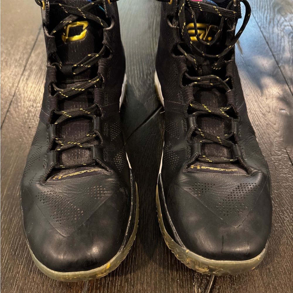 Under Armour, Stephen Curry Speedform Black High-Top Basketball Shoes
